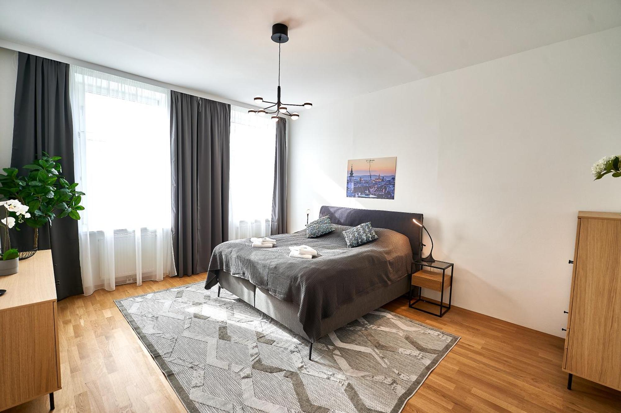 Trendy Apartment Zentral Gelegen Viena Exterior foto