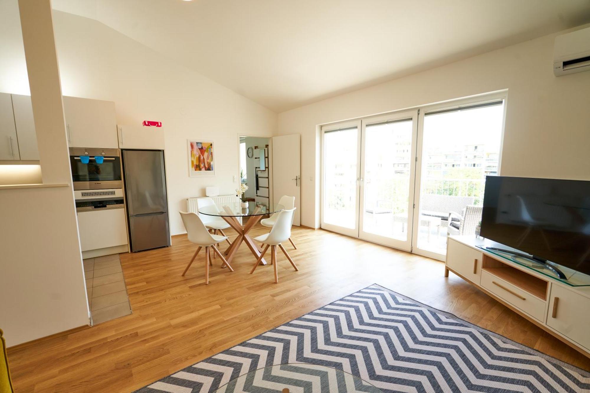 Trendy Apartment Zentral Gelegen Viena Exterior foto