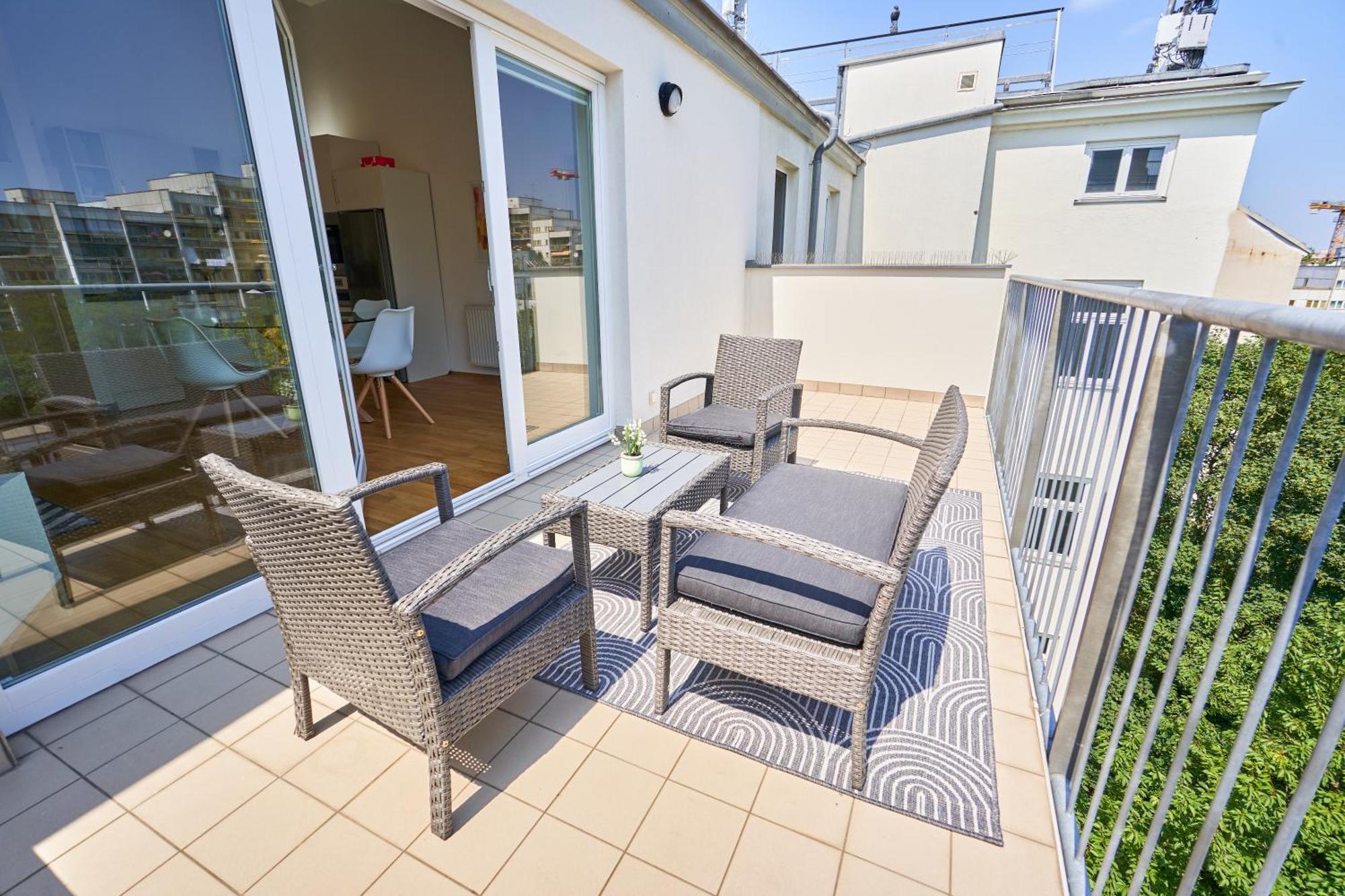 Trendy Apartment Zentral Gelegen Viena Exterior foto